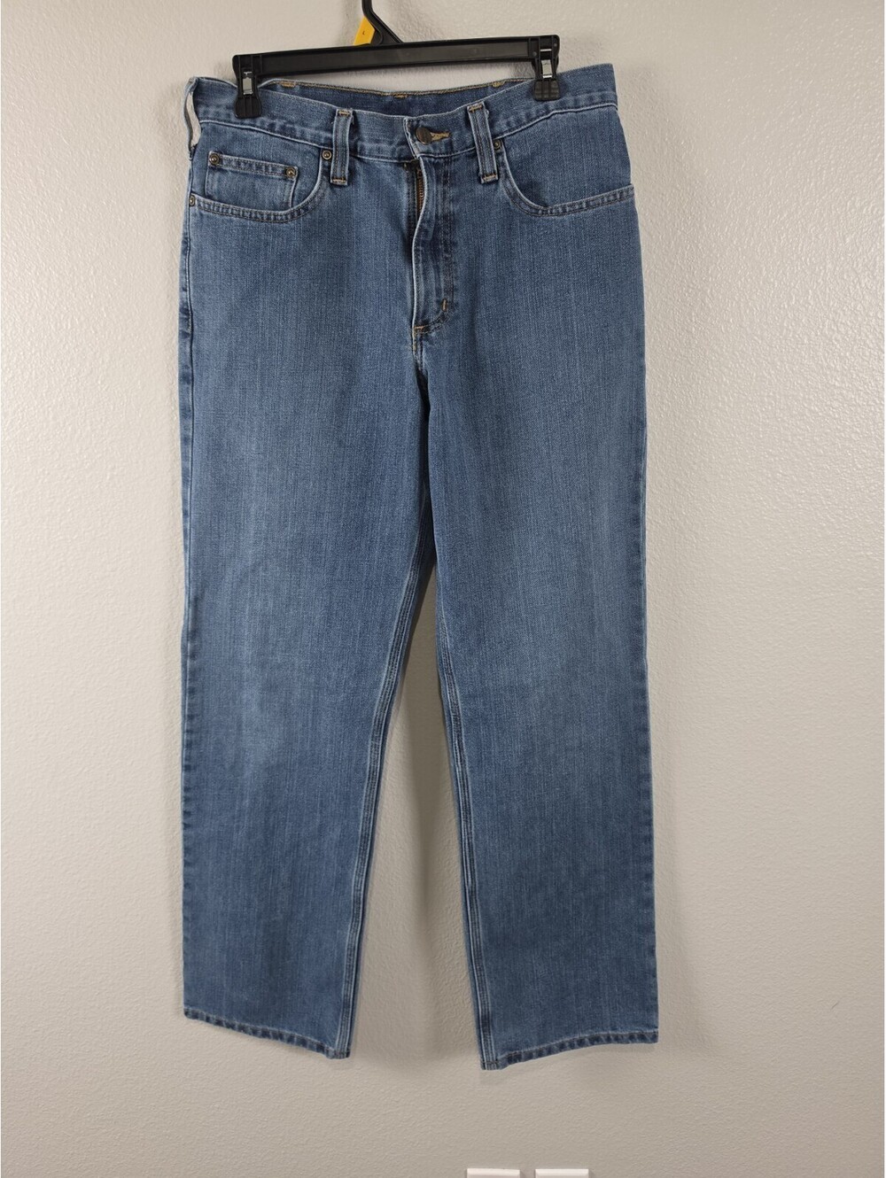 Carhartt Men's  Jeans 34x32 Blue, Relaxed Fit, Work Pants